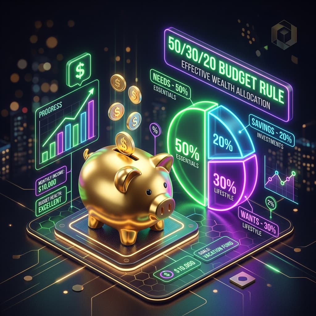 Cách lập ngân sách cá nhân với nguyên tắc 50/30/20 thần thánh (2026)